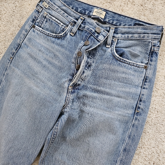 Citizens of Humanity Charlotte Straight High Rise Wynwood Jeans 25 - Picture 3 of 9